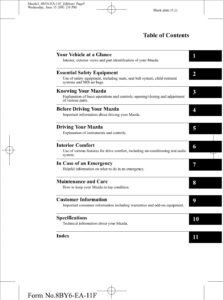 2012 mazda 3 owner's manual