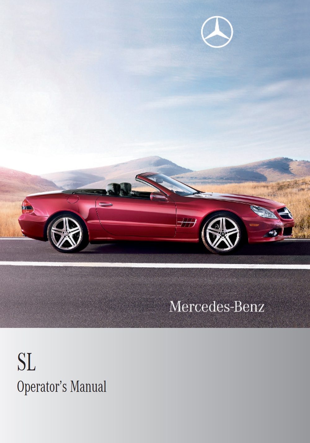 2012 mercedes benz sl class owner's manual