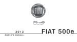 2013 fiat 500e owner manual