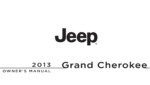 2013 jeep grand cherokee owner manual