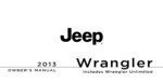 2013 jeep wrangler unlimited owner's manual