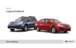 2013 subaru outback owner's manual