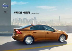 2013 volvo s60 owner's manual