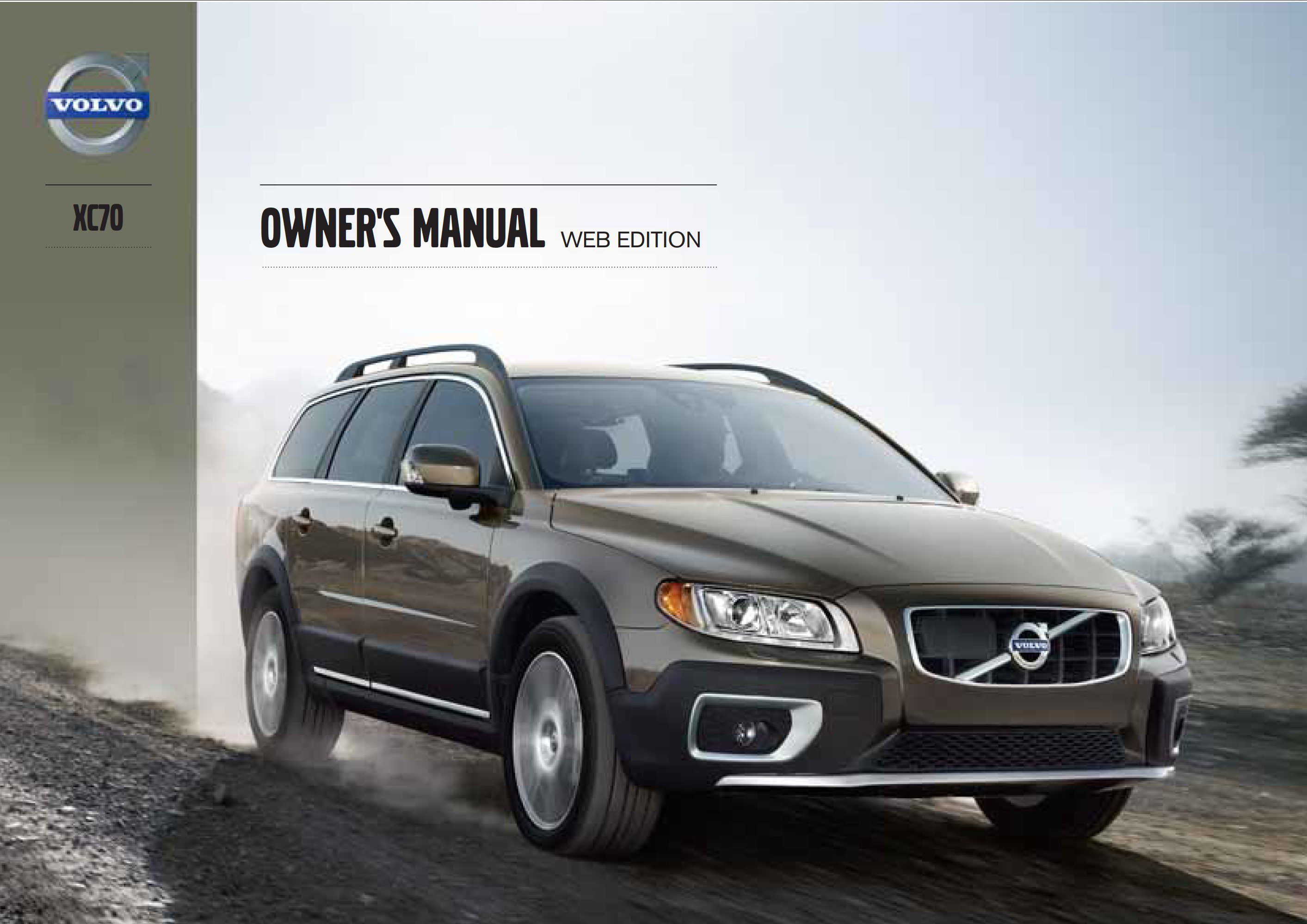 2013 volvo xc70 owner's manual