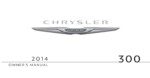 2014 chrysler 300 owner's manual