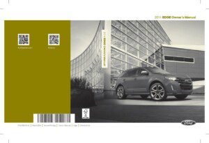 2014 ford edge owner's manual