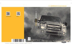 2014 ford f250 owner's manual