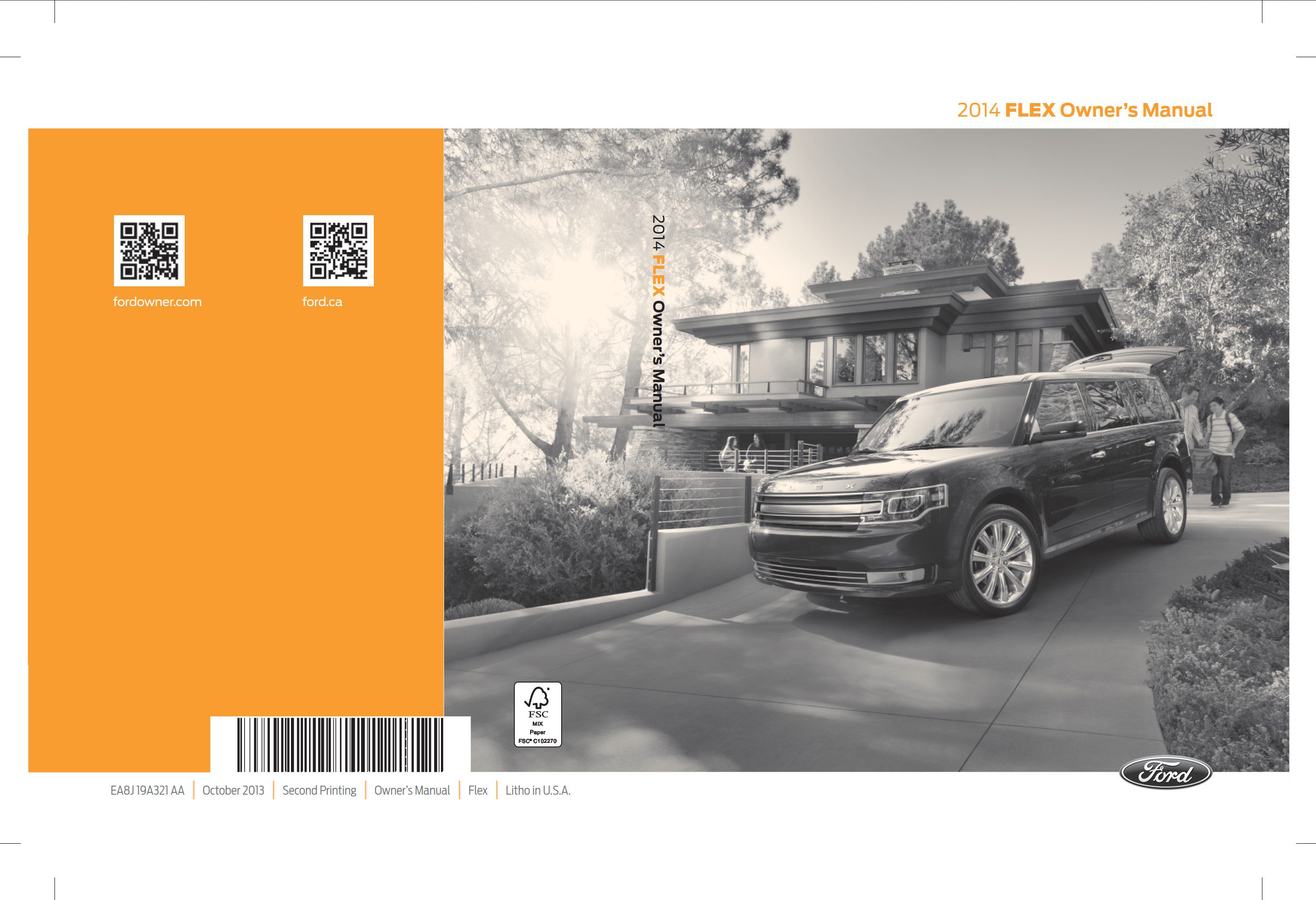 2014 ford flex owner's manual