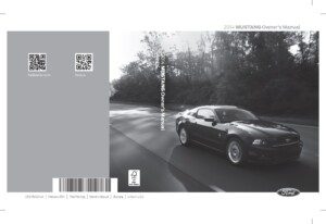 2014 ford mustang owner's manual