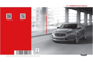 2014 ford taurus owner’s manual