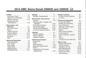 2014 gmc sierra denali 2500hd and 3500hd owner manual