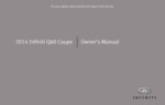 2014 infiniti q60 coupe owner's manual