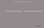 2014 infiniti qx60 hybrid owner's manual