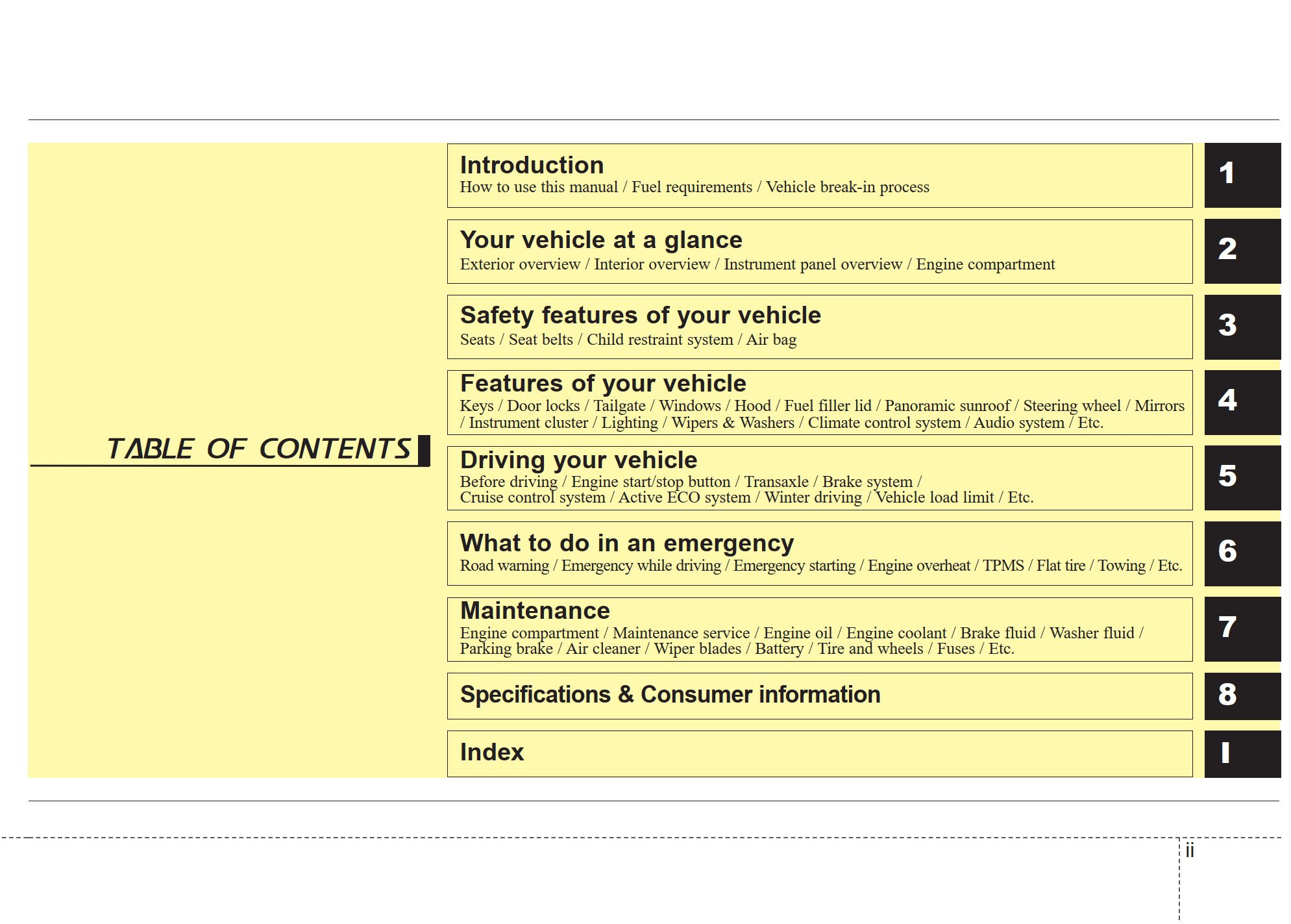 2014 kia rondo owner's manual