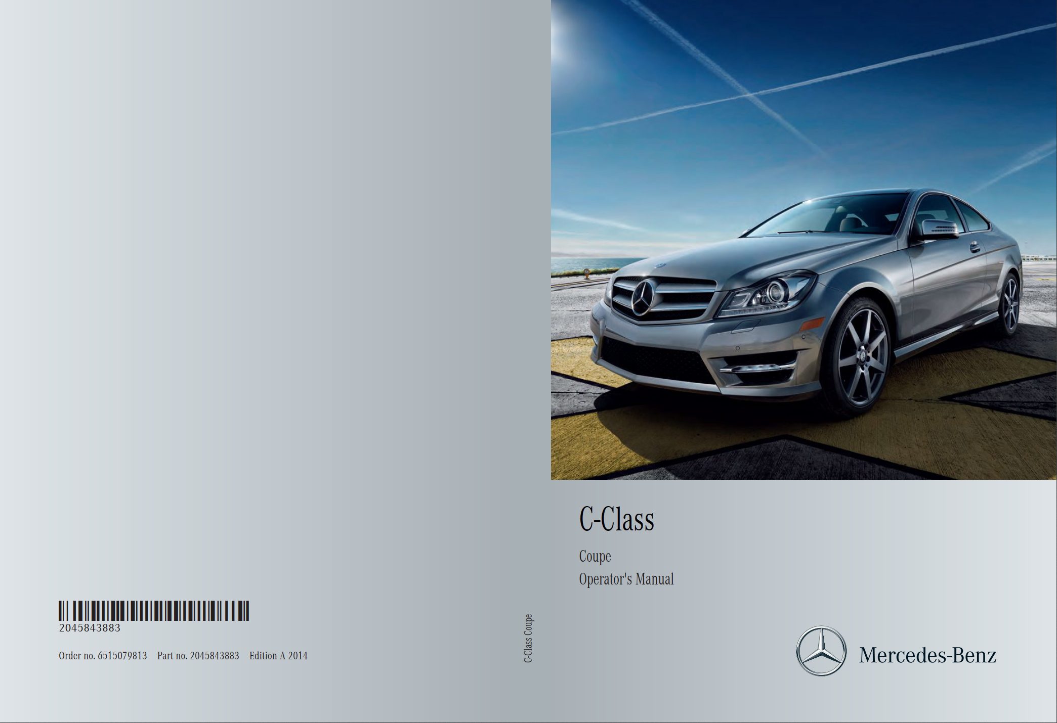 2014 mercedes benz c class owner's manual