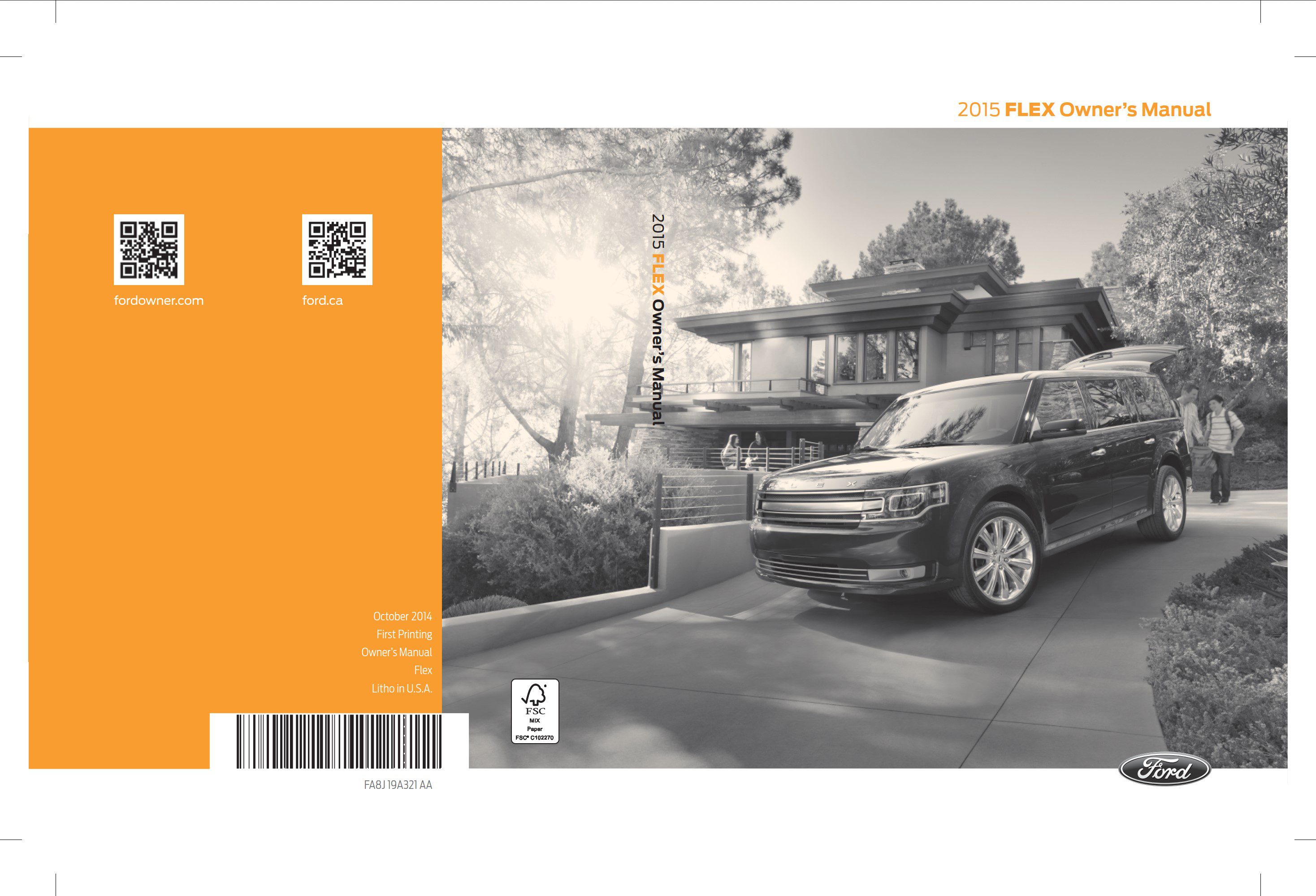 2015 ford flex owner's manual