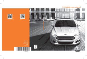 2015 ford fusion owner's manual