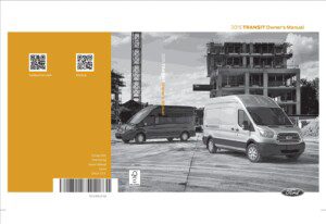 2015 ford transit owner's manual