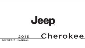 2015 jeep cherokee owner manual