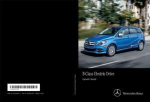 2015 mercedes benz b class owner's manual