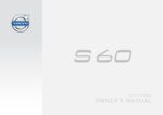 2015 volvo s60 owner's manual