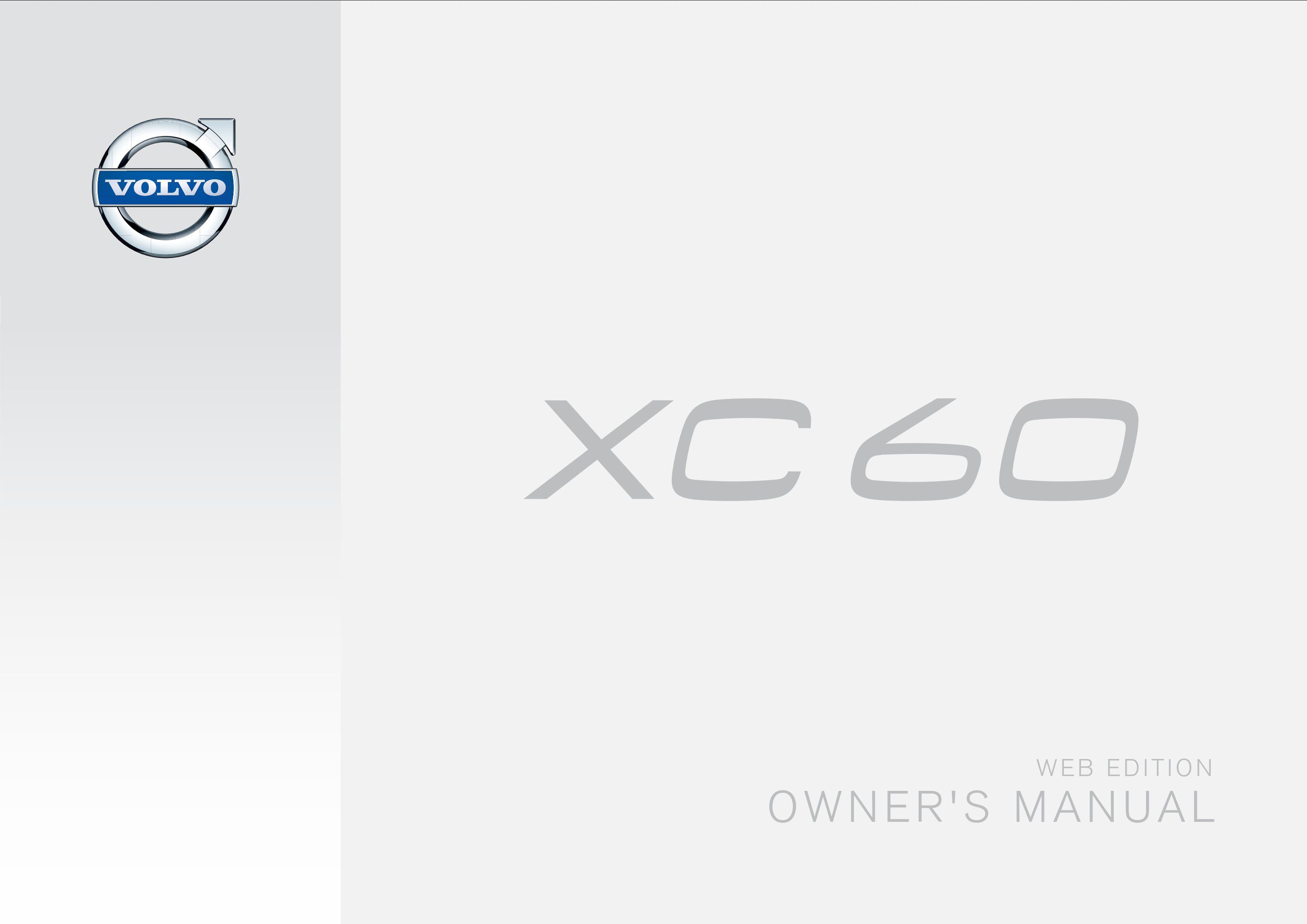 2015 volvo xc60 owner's manual