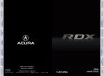 2016 acura rdx owner's manual