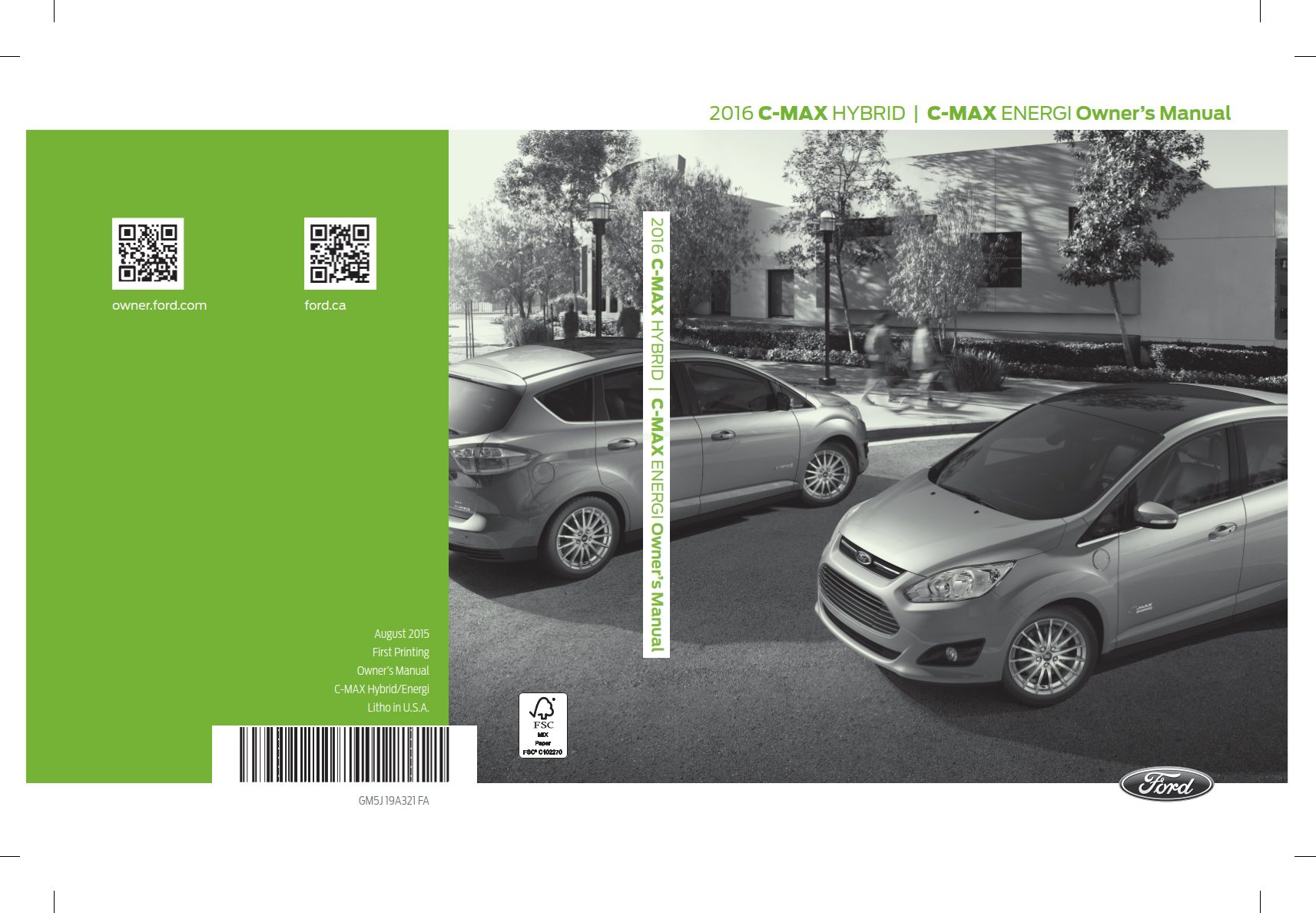 2016 ford c max hybrid owner's manual