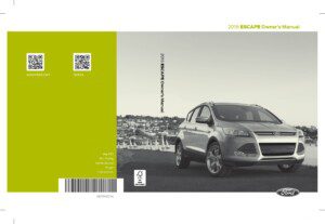 2016 ford escape owner's manual