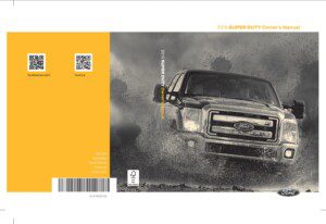 2016 ford f250 super duty owner's manual