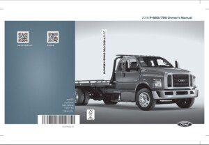 2016 ford f650 f750 owner's manual