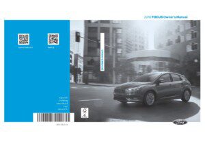 2016 ford focus owner's manual