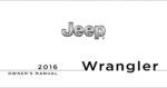 2016 jeep wrangler owner's manual