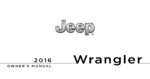 2016 jeep wrangler unlimited owner's manual