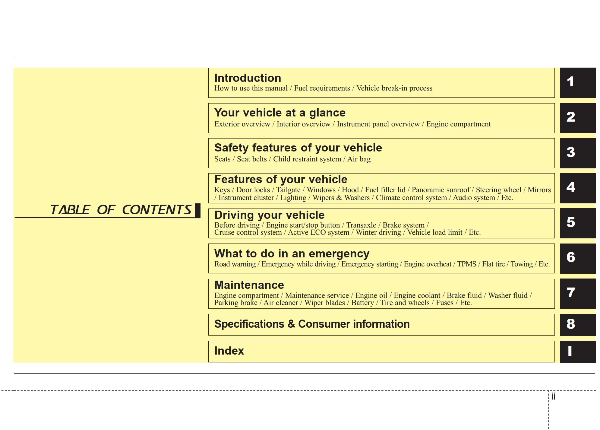 2016 kia rondo owner's manual