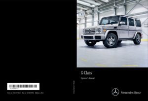 2016 mercedes benz g class owner's manual