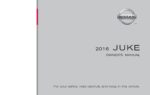 2016 nissan juke owner's manual