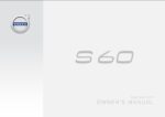 2016 volvo s60 owner's manual