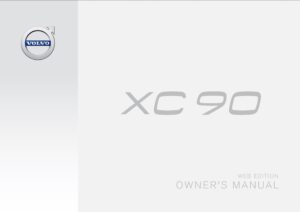 2016 volvo xc90 owner's manual