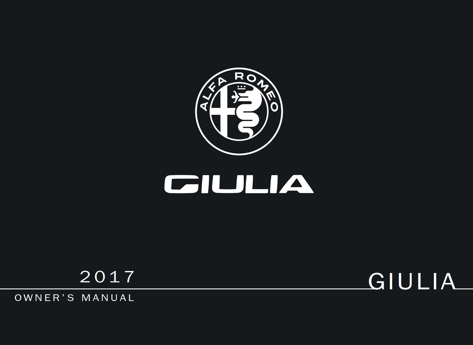 2017 alfa romeo giulia owner manual