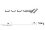 2017 dodge journey owner manual