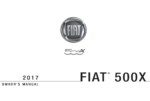 2017 fiat 500x owner manual