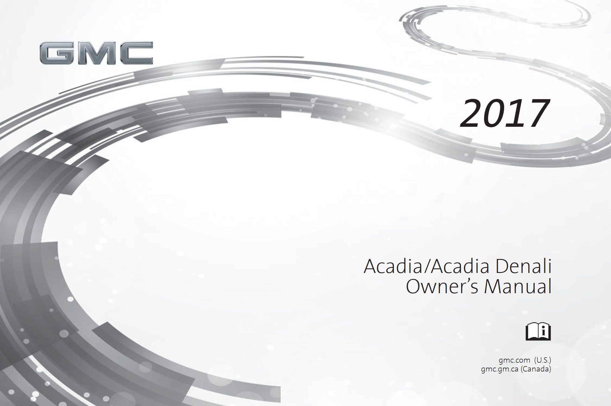 2017 gmc acadia owner's manual