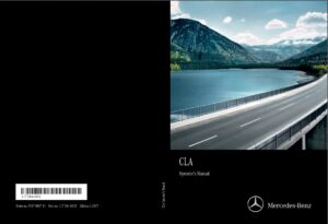 2017 mercedes benz cla owner's manual