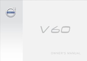 2017 volvo v60 owner's manual