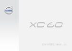 2017 volvo xc60 owner's manual