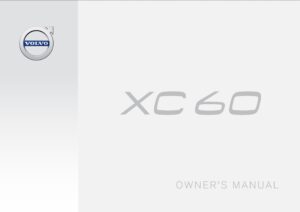 2017 volvo xc60 owner's manual