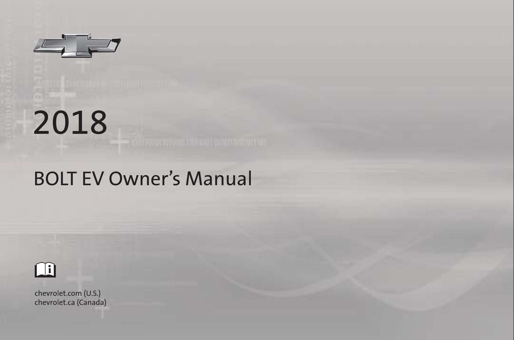 2018 chevrolet bolt ev owner's manual