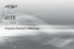 2018 chevrolet impala owner's manual