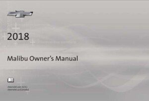 2018 chevrolet malibu owner's manual